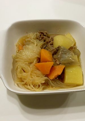 黄金比率で煮物の定番☆肉じゃが-レシピのメイン写真