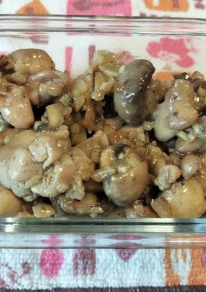 鶏肉とマッシュルームのガリバタ-レシピのメイン写真