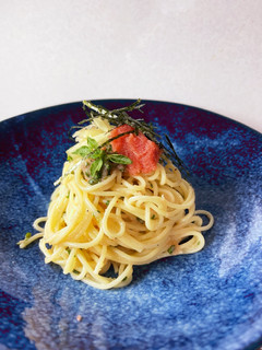 明太子とみょうがの冷製パスタ-レシピのメイン写真