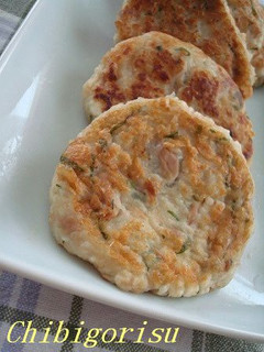 はんぺんと豆腐の✿ふわっもち焼き-レシピのメイン写真
