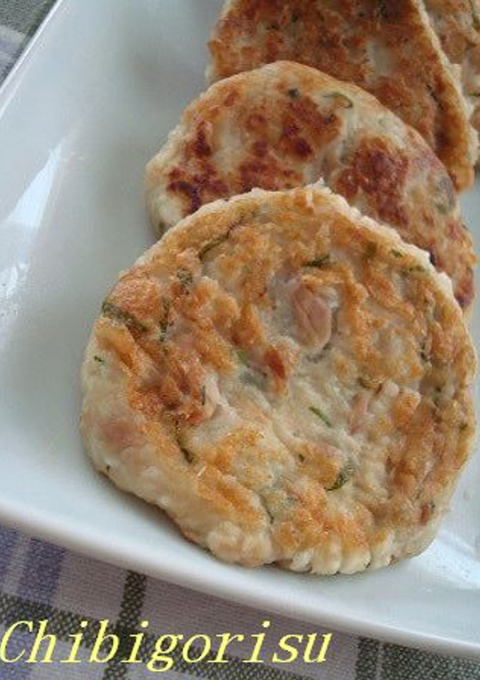 はんぺんと豆腐の✿ふわっもち焼き-レシピのメイン写真