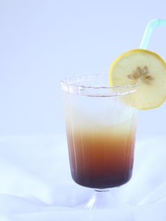 はちみつレモンのフルーツコーヒーソーダ-レシピのメイン写真
