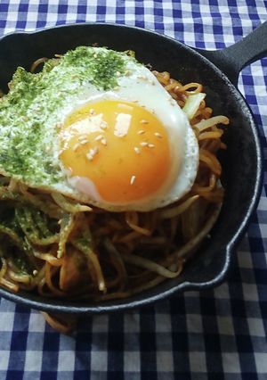 鶏むね肉入り、焼きそば♪-レシピのメイン写真