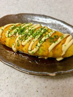 レンジだけで楽ちん♪卵1個でオムキャベツ-レシピのメイン写真