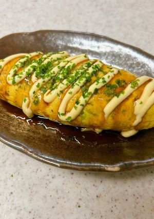 レンジだけで楽ちん♪卵1個でオムキャベツ-レシピのメイン写真