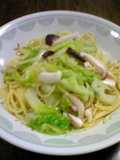 春キャベツとタコのパスタ-レシピのメイン写真