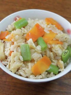 いんげんの炊き込みご飯-レシピのメイン写真