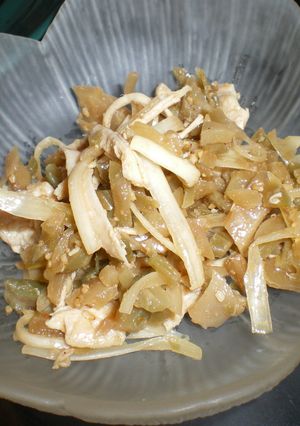 レンジ蒸し鶏とザーサイの中華風和えもの-レシピのメイン写真