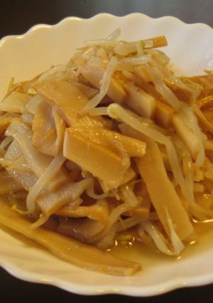 簡単！メンマもやし-レシピのメイン写真