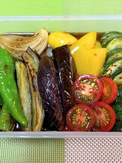 カラフル♪夏野菜の南蛮漬け-レシピのメイン写真