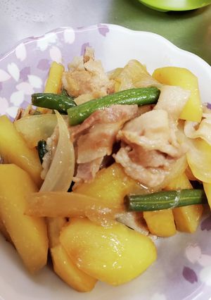 炒め肉じゃが-レシピのメイン写真