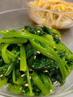 ほうれん草ナムル-レシピのメイン写真