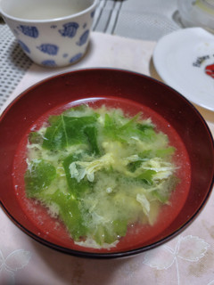 シロ菜のお味噌汁-レシピのメイン写真