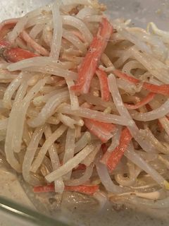 もやしとカニカマだけの和え物-レシピのメイン写真
