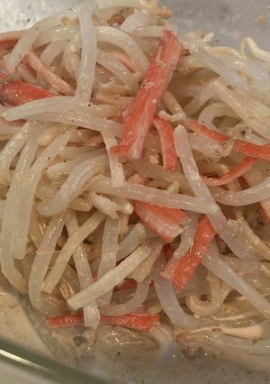 もやしとカニカマだけの和え物-レシピのメイン写真