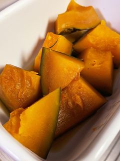一人暮らしにも最適!ほくほくかぼちゃ煮物-レシピのメイン写真
