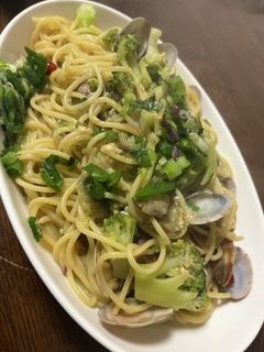 ワンパンでアサリとブロッコリーのパスタ-レシピのメイン写真