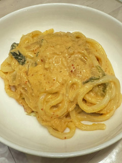 明太キムチクリームうどん♡-レシピのメイン写真