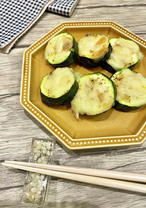 超簡単♪ズッキーニのチーズ焼き-レシピのメイン写真