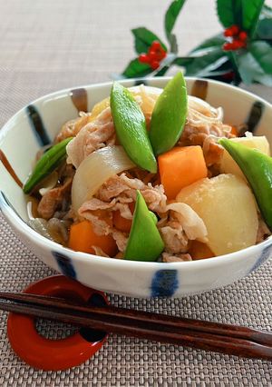 市販のたれで時短・簡単！我が家の肉じゃが-レシピのメイン写真