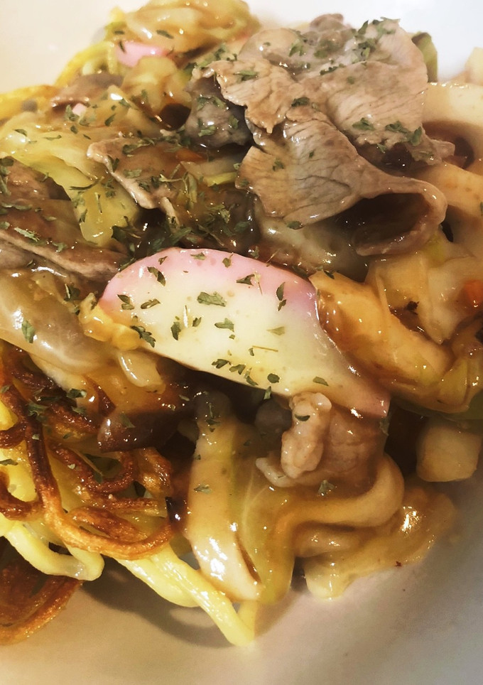 簡単かた焼きそば-レシピのメイン写真