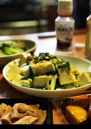 にらたま豆腐-レシピのメイン写真