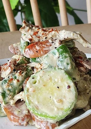 焼き野菜のシーザーサラダ★作り置き☆昼食-レシピのメイン写真