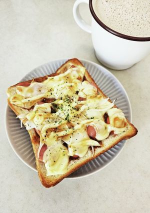 簡単！テリヤキウィンナートースト-レシピのメイン写真