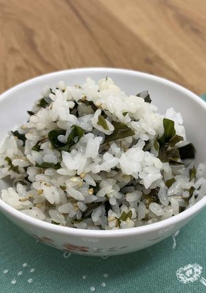 すぐできる！わかめごはん-レシピのメイン写真