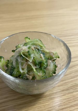 さわやか！ゴーヤーのわさびレモン和え-レシピのメイン写真