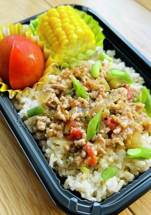 【保育所給食】パワフル夏やさい丼-レシピのメイン写真