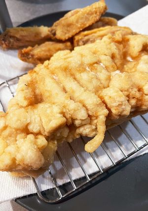 お相撲さんレシピ☆塩水漬け鶏胸肉の唐揚げ-レシピのメイン写真