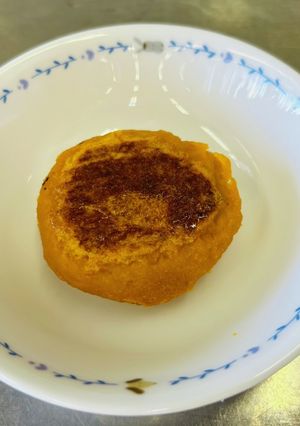 【保育所給食】かぼちゃのぺたぺた焼き-レシピのメイン写真