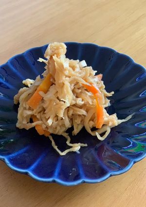 アイラップ＆レンジで切り干し大根の煮物-レシピのメイン写真