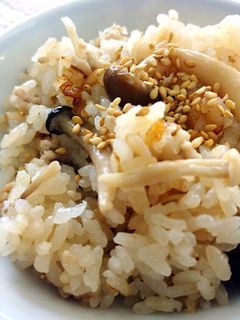 【減塩レシピ】きのこの炊き込みごはん-レシピのメイン写真