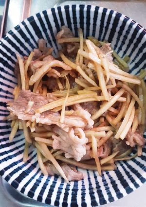 とっても簡単★牛肉とごぼうのしぐれ煮-レシピのメイン写真