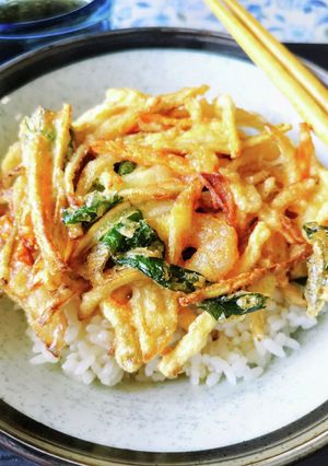シーフードミックスでかき揚げ丼-レシピのメイン写真