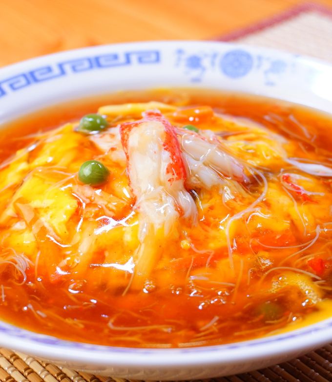 ズワイ蟹のかに玉あんかけ by かにのマルマサ 【クックパッド】 簡単