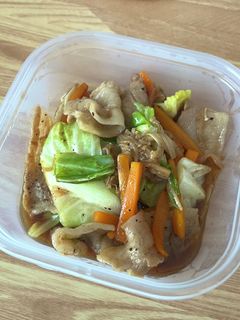 野菜たっぷり豚バラのオイスターソース炒め-レシピのメイン写真