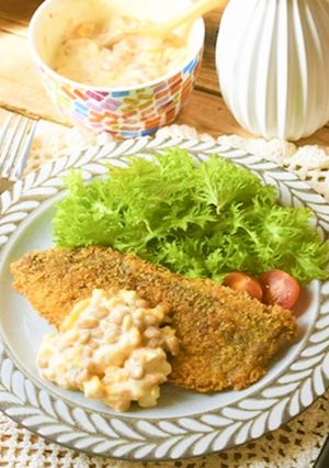 納豆をタルタルに⁉カレー風味のアジフライ-レシピのメイン写真