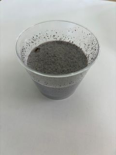 黒ごまプリン-レシピのメイン写真