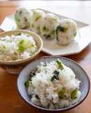 つくりおきもOK♪野沢菜じゃこごはん