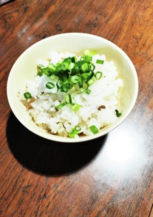 刻み大葉と梅干しの炊き込みご飯-レシピのメイン写真