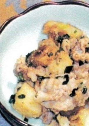 じゃがいもと豚肉のみそ和え-レシピのメイン写真