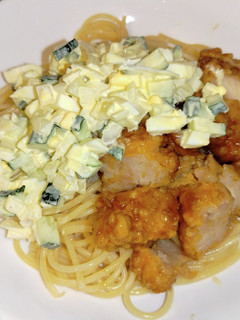 冷凍唐揚げdeチキン南蛮風パスタサラダ-レシピのメイン写真