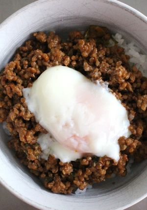 高タンパク＊肉味噌丼-レシピのメイン写真