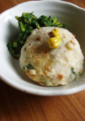 ベジタリアン菜の花コロッケ-レシピのメイン写真
