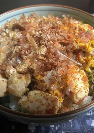 梅風味の親子丼-レシピのメイン写真