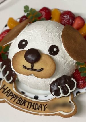 わんわんケーキ！-レシピのメイン写真