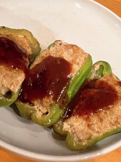 パン粉不要!超簡単♪ピーマンの肉詰め-レシピのメイン写真